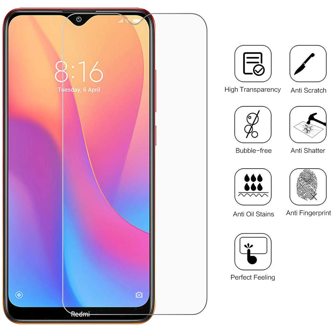 Bakeey-3pcs-Xiaomi-Redmi-8--Xiaomi-Redmi-8A-HD-Clear-Anti-explosion-Tempered-Glass-Screen-Protector--1586645-2